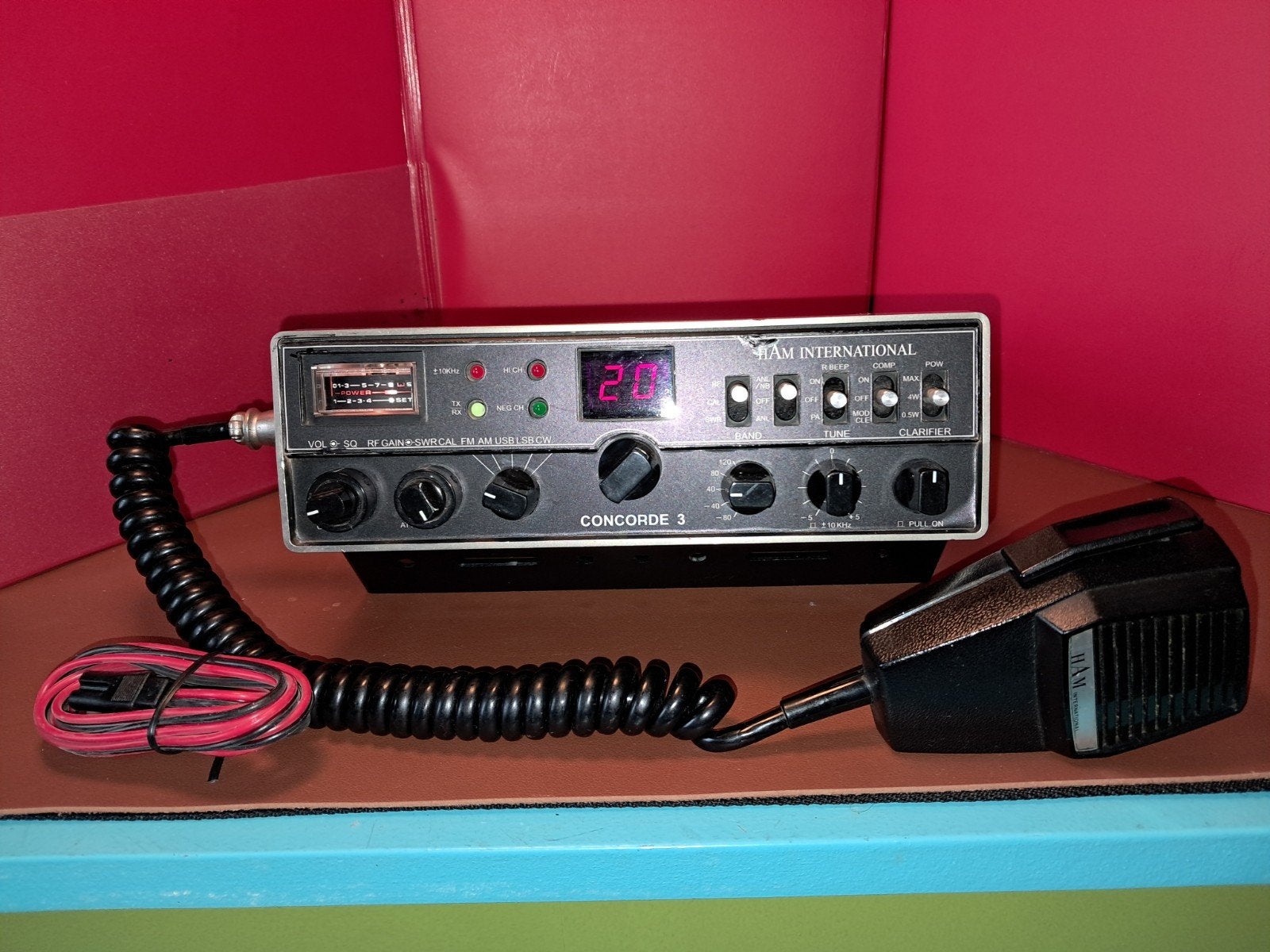 HAM INTERNATIONAL CONCORDE 3, Télécoms, Émetteurs & Récepteurs, Envoi