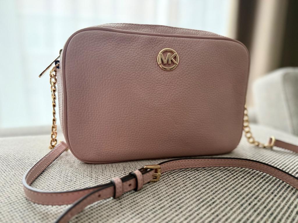 Michael Kors handbag, Handtassen en Accessoires, Tassen | Damestassen, Ophalen, Gebruikt, Roze, Handtas
