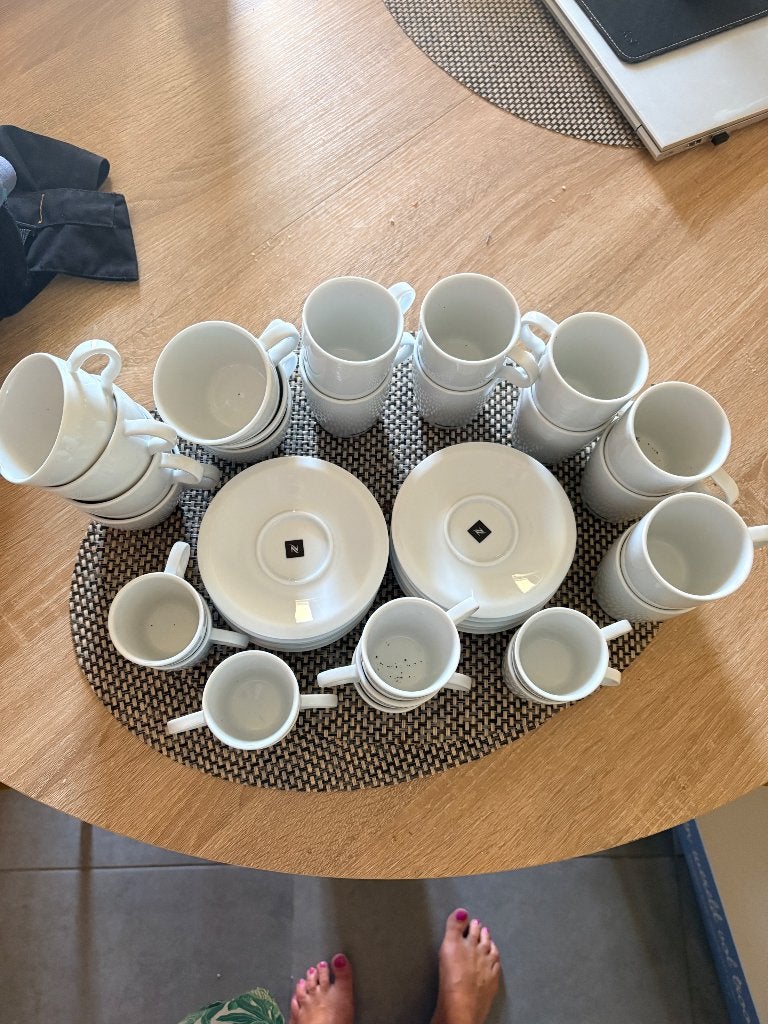 Nespresso tassen en bordjes, Ophalen, Overige merken, Vintage, Zo goed als nieuw