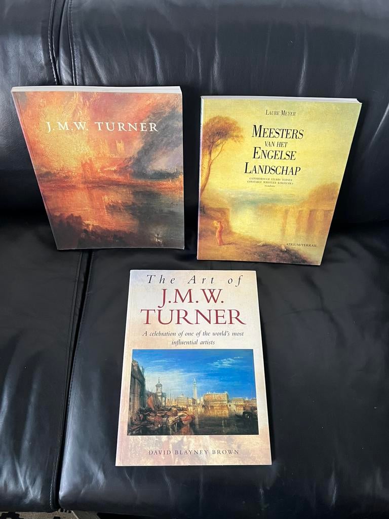 3 kunstboeken J.M.W Turner, Ophalen of Verzenden, Zo goed als nieuw