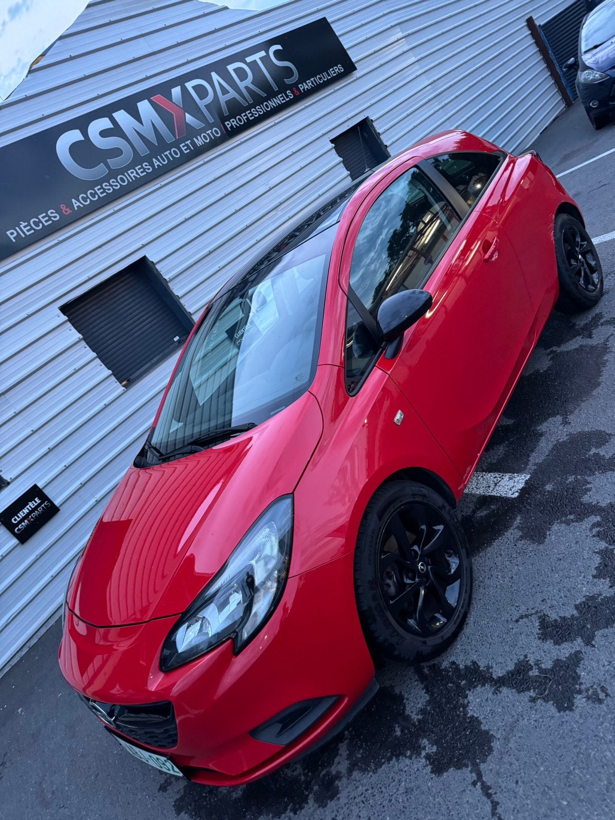 Opel Corsa zwarte editie, Auto's, Voorwielaandrijving, Stof, Euro 6, 4 cilinders