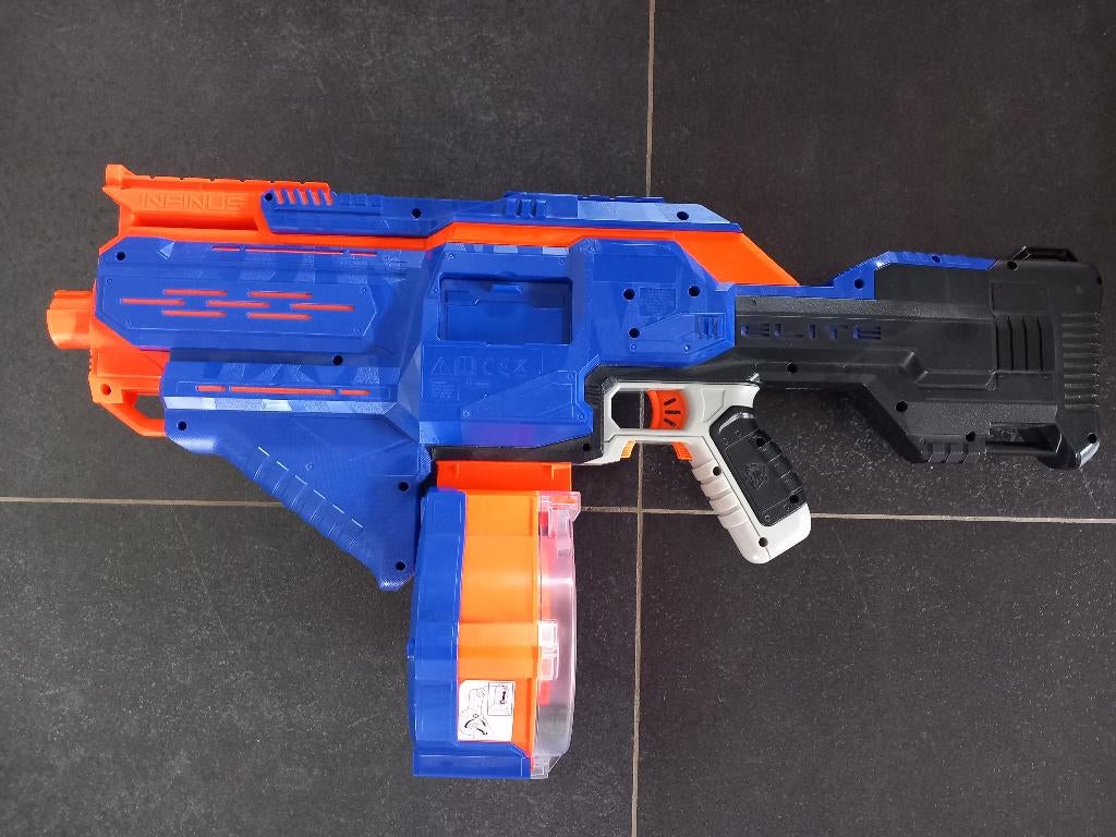 Nerf gun Elite Infinus, Enlèvement ou Envoi, Utilisé