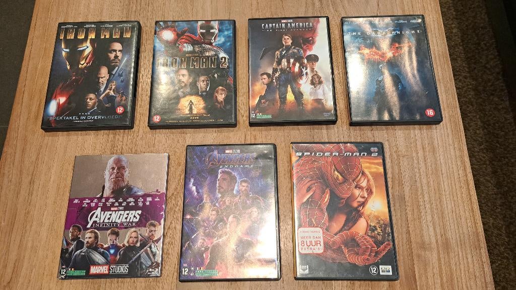 DVD-pakket uit mijn collectie – Action heroes, Enlèvement, Utilisé
