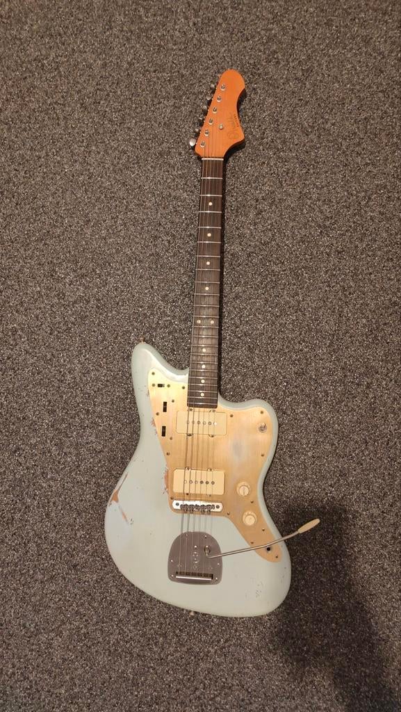 Oswald Guitars Custom J-style, Musique & Instruments, Enlèvement ou Envoi, Comme neuf, Électrique, 6 cordes