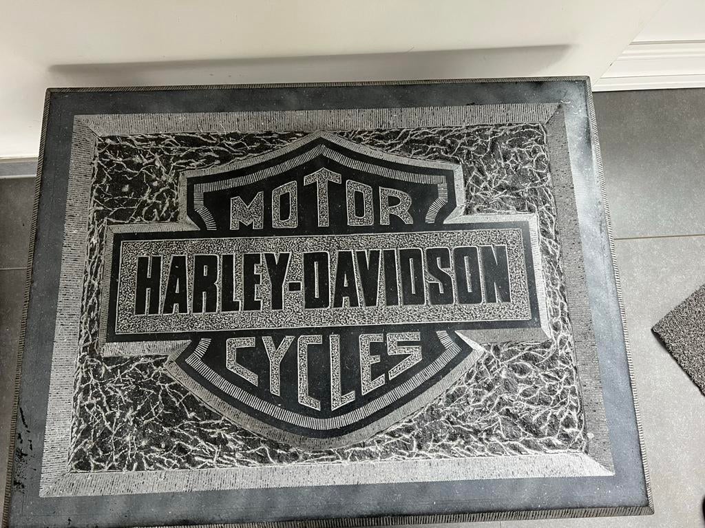 Harley davidson tafel handmade, Ophalen, Zo goed als nieuw