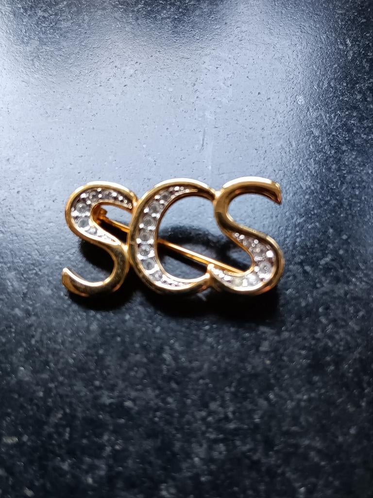 Swarovski broche, Ophalen of Verzenden