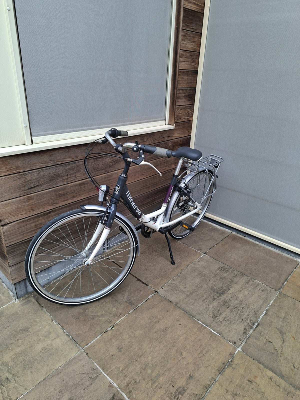 Minerva Orlando damesfiets – 26 inch – 7 versnellingen, Vitesses, Frein sur jante, 26 pouces ou plus, Minerva