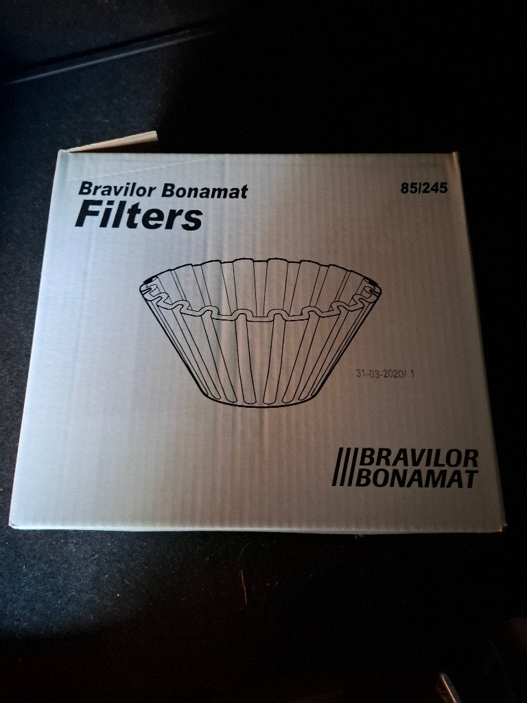 Koopje Filterpapier voor gebruik in Bravilor koffieapparaat, Electroménager, 10 tasses ou plus, Café moulu, Neuf, Enlèvement