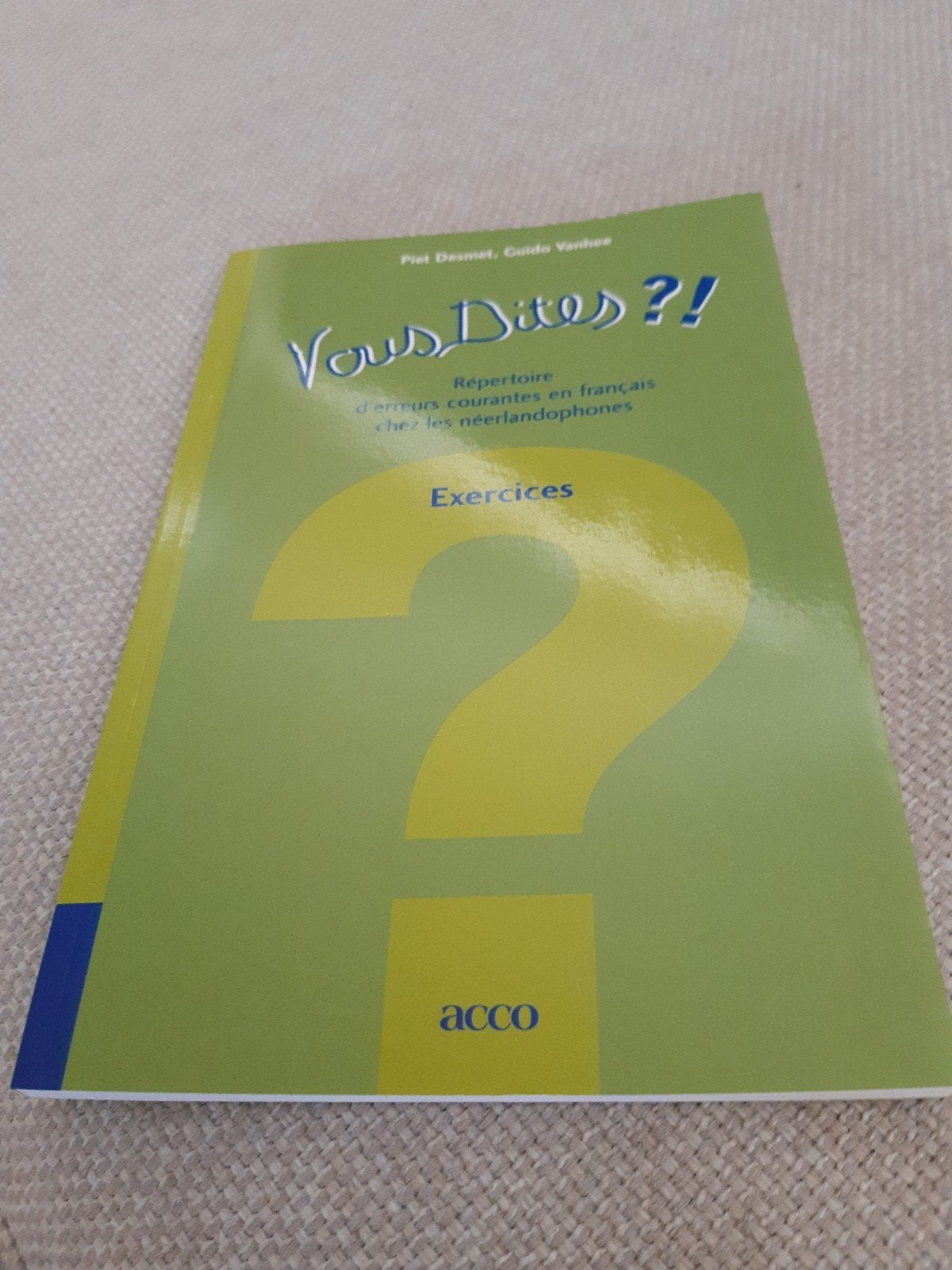 P. Desmet - Cahier d'exercices, Enlèvement ou Envoi, P. Desmet