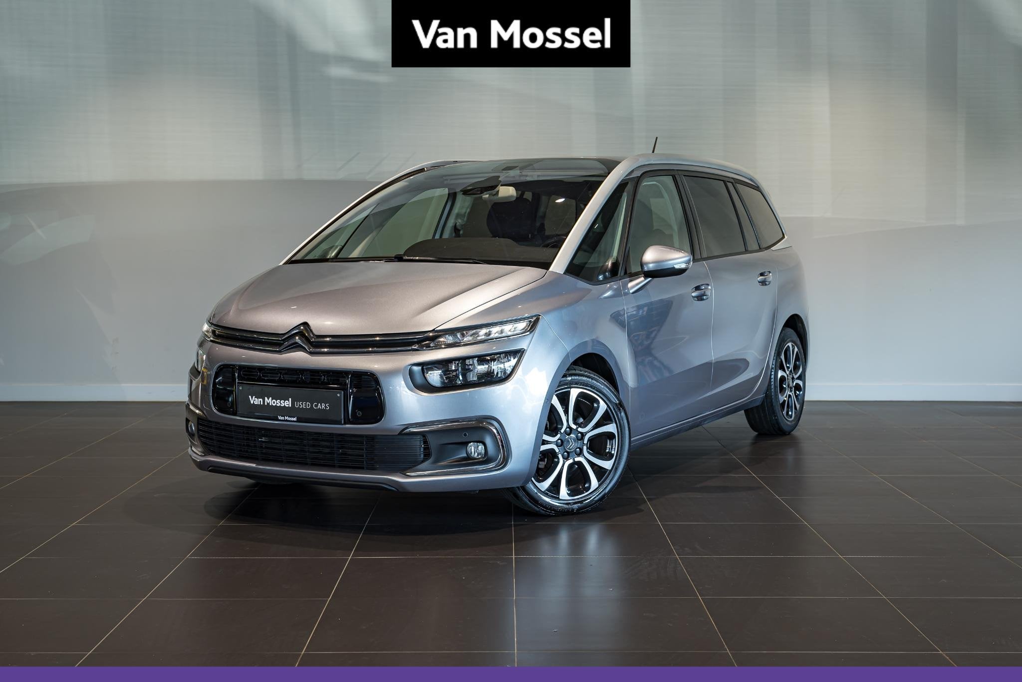Citroën C4 Spacetourer 1.5 BlueHDi 130 S&S MAN6 Feel, Argent ou Gris, Achat, Entreprise, 131 ch