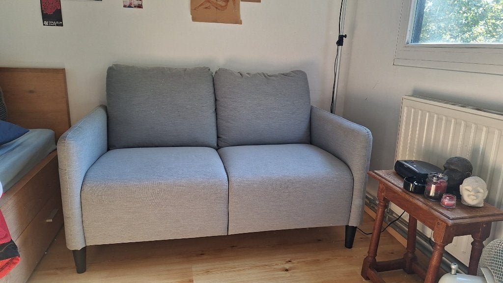 2zit zetel van Ikea, 75 à 100 cm, Ikea stijl, Bois, Moins de 150 cm