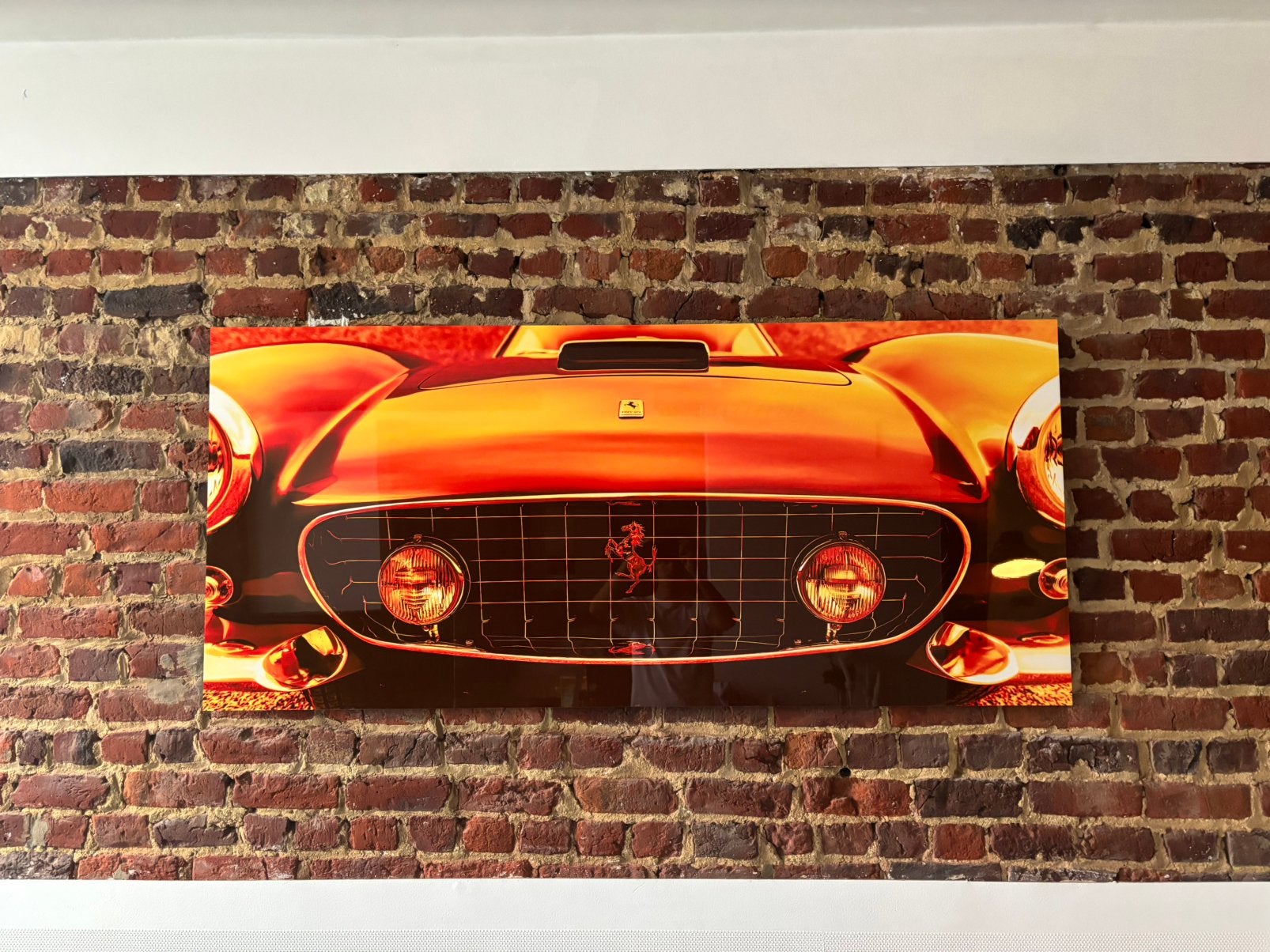 "Ferrari" (Plexiglas,150x60) -vandenbergh johan, Enlèvement