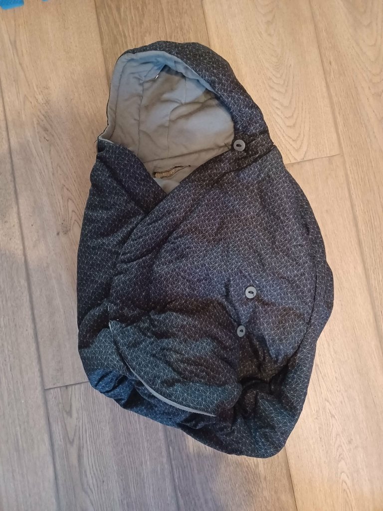 Wikkeldoek/slaapzak van maxi-cosi, Ophalen, Overige merken, Zo goed als nieuw, Grijs
