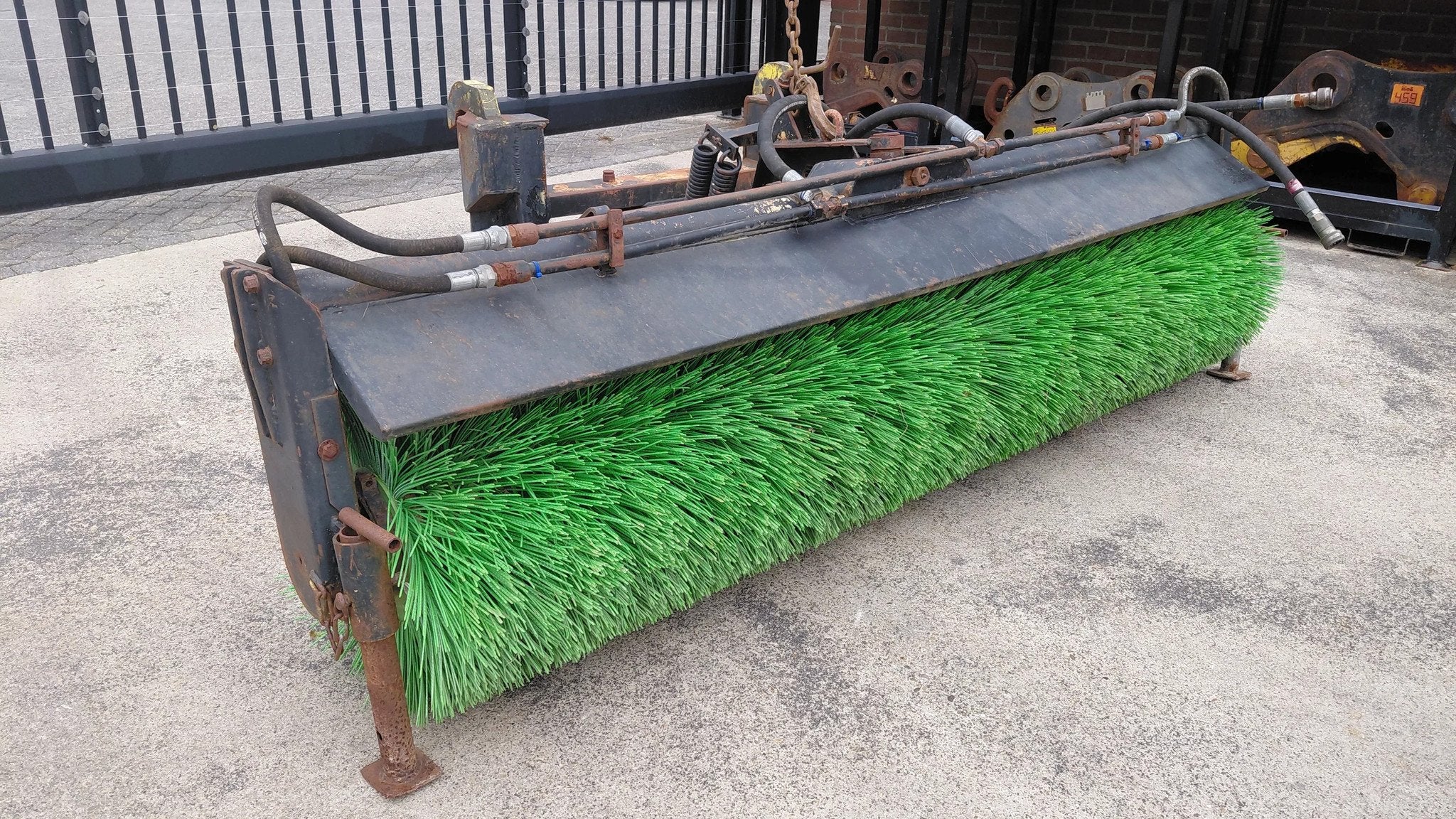 Volvo Holms broom for wheel loader / Volvo/Lundberg quick co