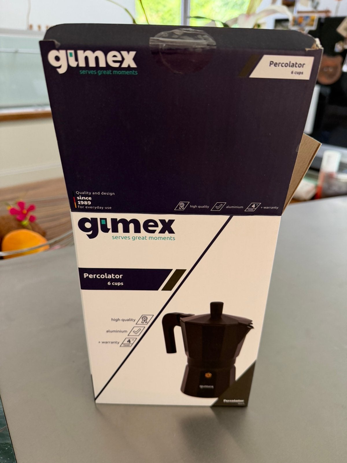 Gimex koffie percolator, Ophalen, Zo goed als nieuw