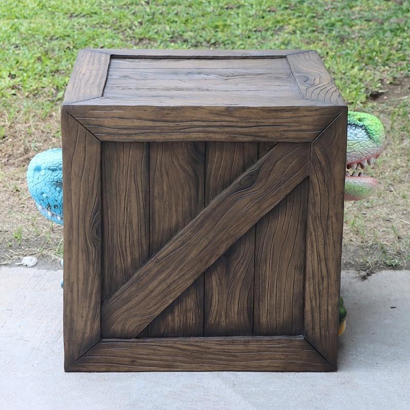 Dinosaurs Table Peek a Boo - Gel Coated Kindertafel, Ophalen