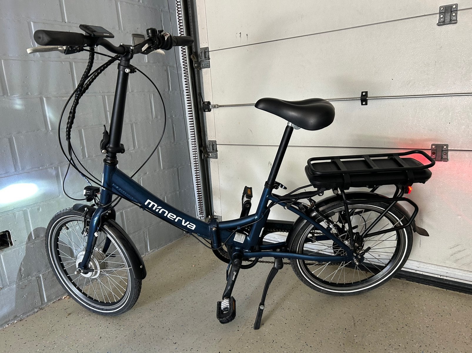 Elektrische Plooifiets Minerva, Enlèvement