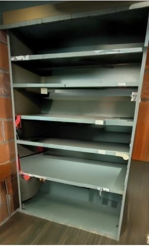 étagère métallique, Démontable, Enlèvement, Utilisé, Métal