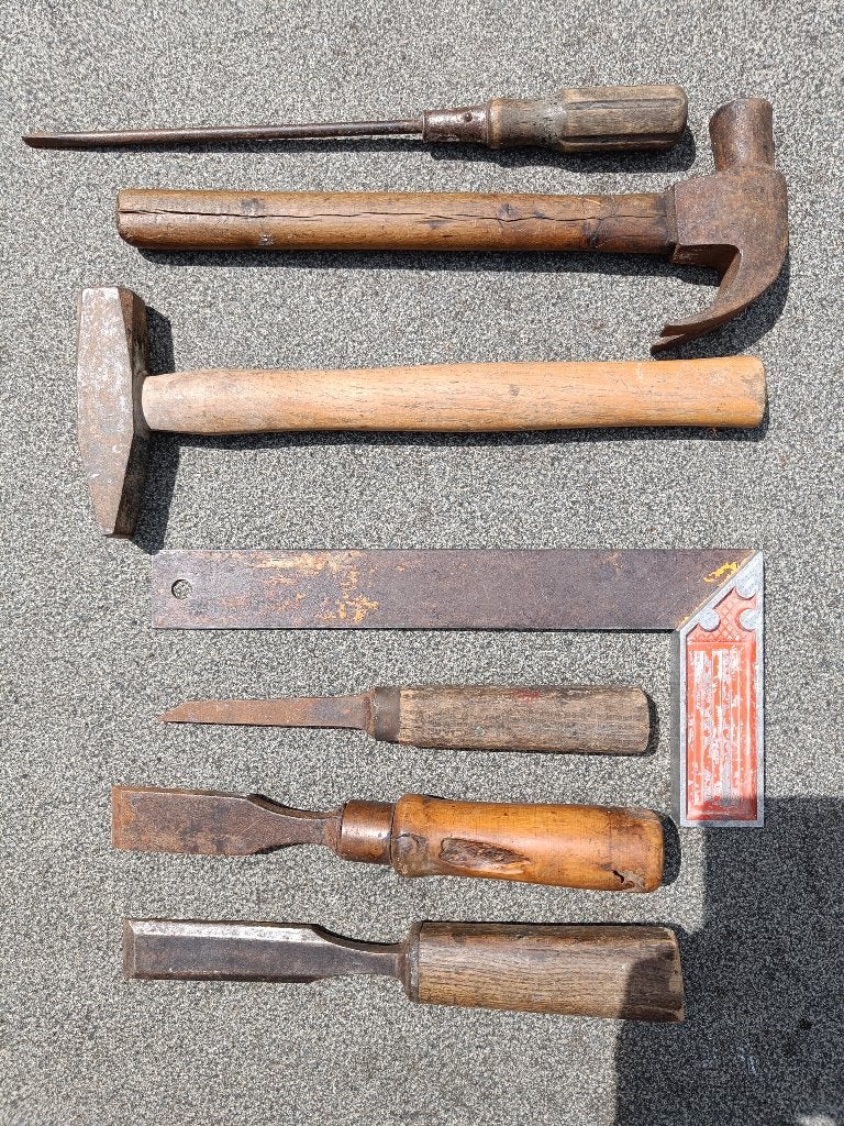 set Hand gereedschap, Antiek en Kunst, Antiek | Gereedschap en Instrumenten, Ophalen