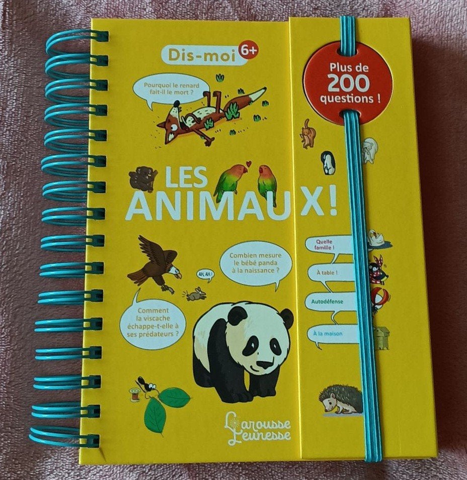 Livre "Dis-moi - Les animaux", Enlèvement
