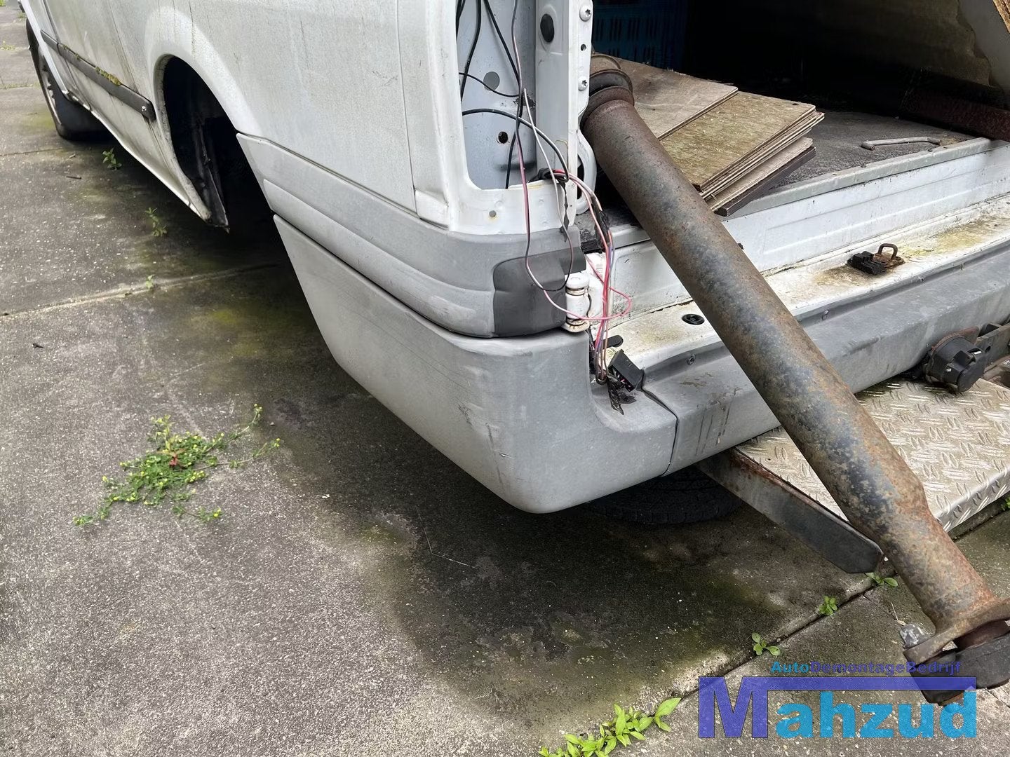 FORD TRANSIT bestelwagen achterbumper 2006-2014, Auto-onderdelen, Gebruikt, Info@ford.com, Ford, Achter