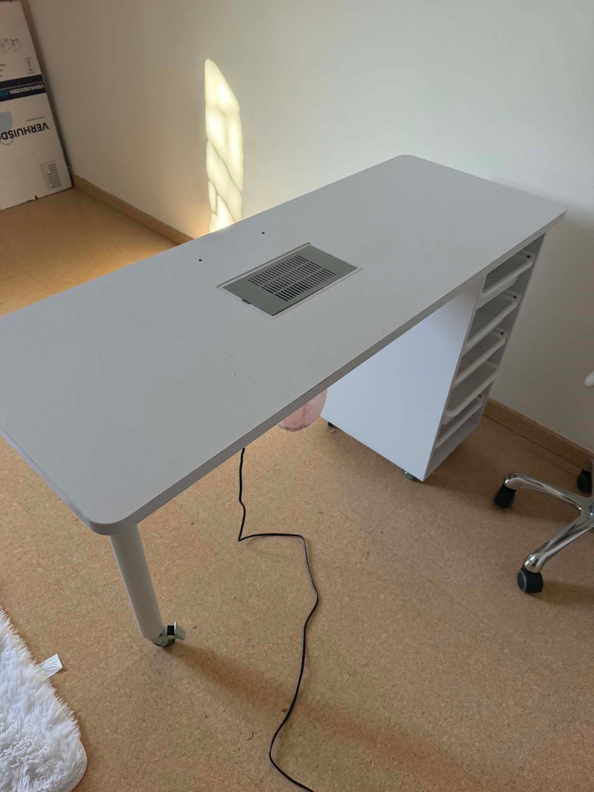 Nageltafel, Ophalen, Gebruikt, Wit