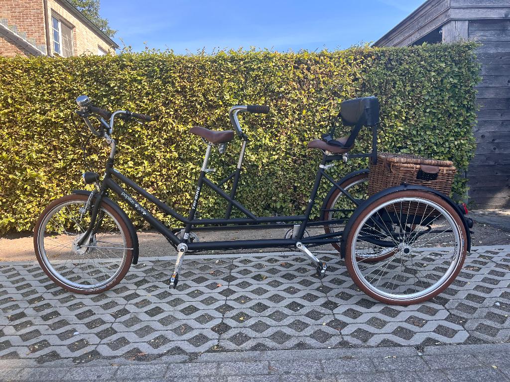 Tandem - driewieltandem, Ophalen, Zo goed als nieuw, Tri Bike