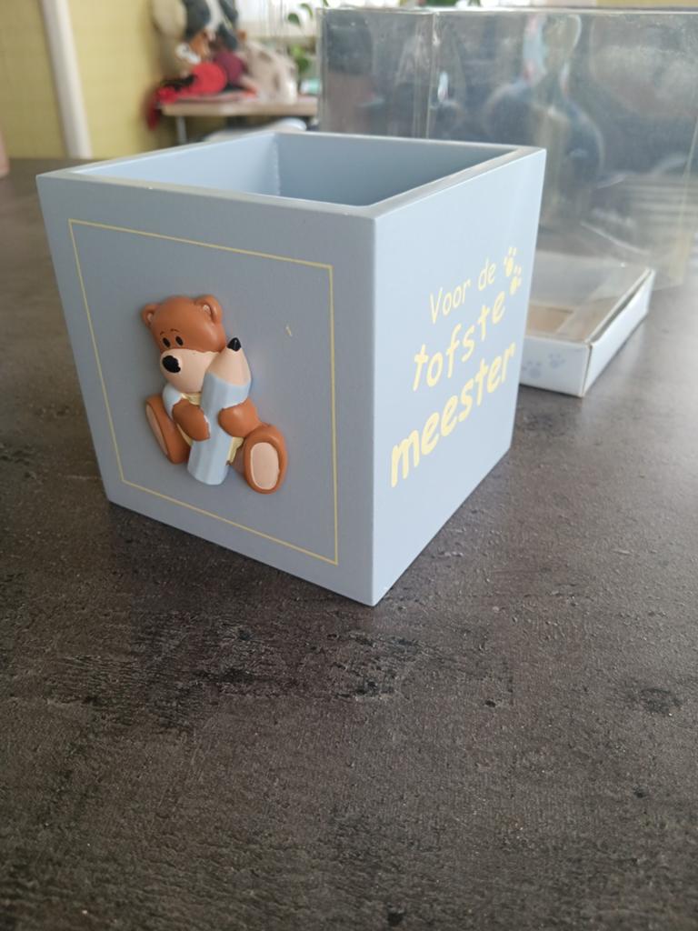 Cadeau pennenhouder voor de tofste meester, Ophalen of Verzenden, Nieuw