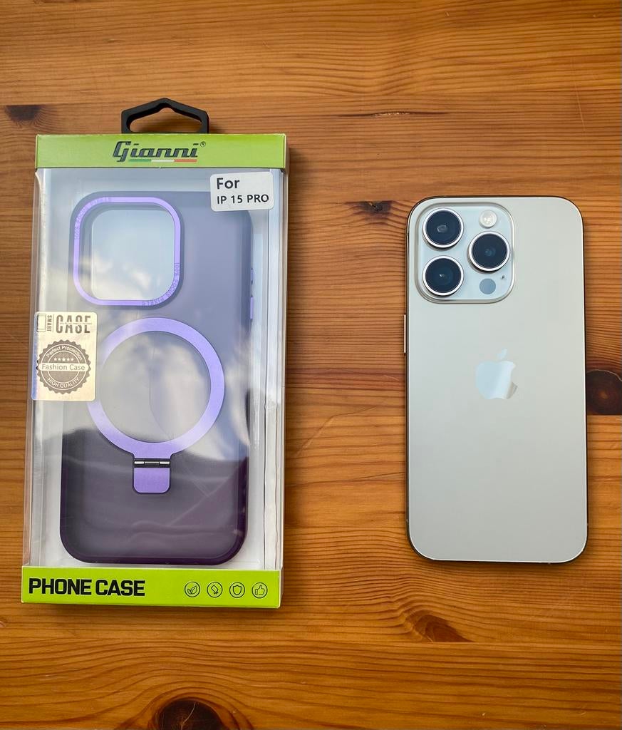 iPhone 15 Pro - Battery Health 100%- Face Id Non fonctionnel, 128 GB, Ophalen of Verzenden, Zo goed als nieuw, Zonder simlock