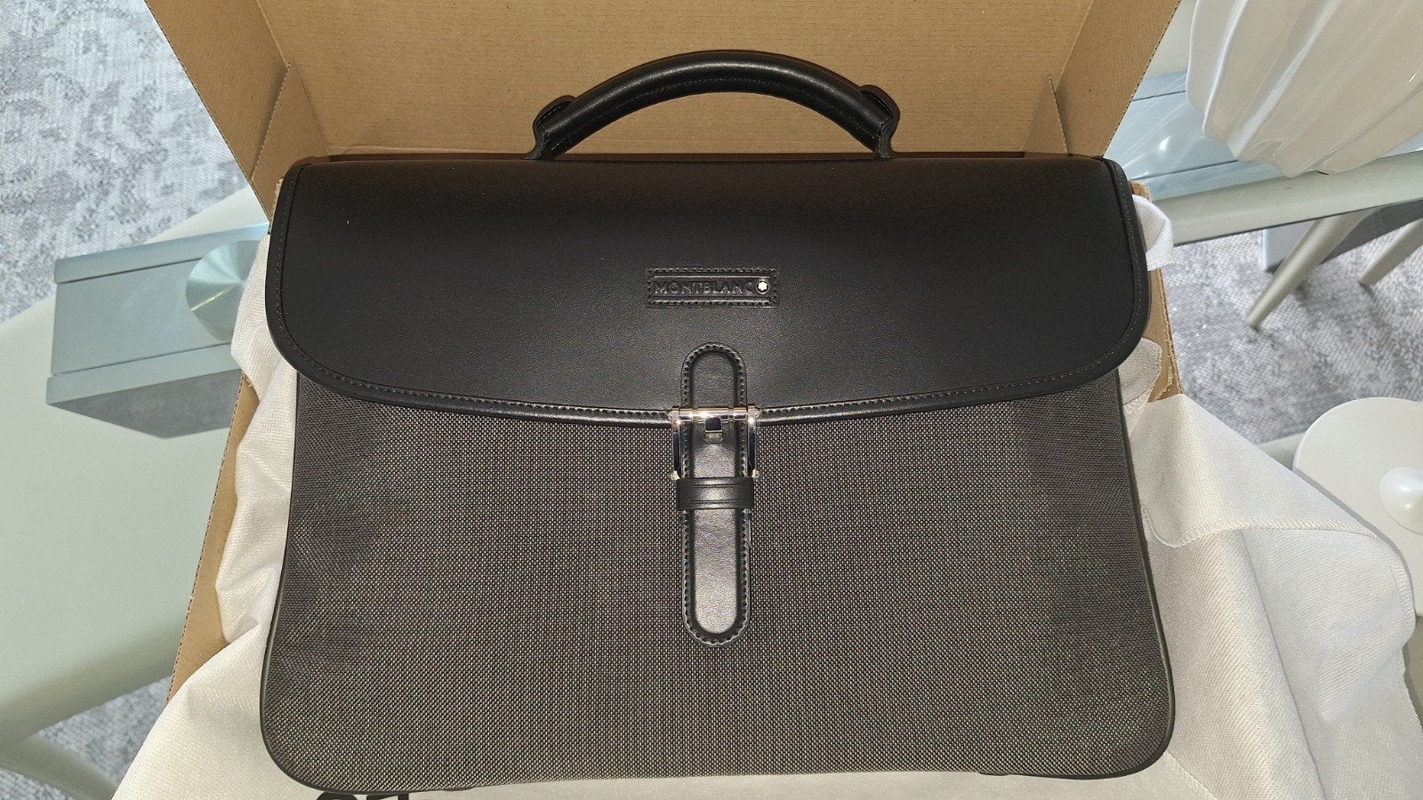 Sac MONTBLANC Meisterstück Canvas, Neuf, Enlèvement ou Envoi, Autres marques, Porte-document