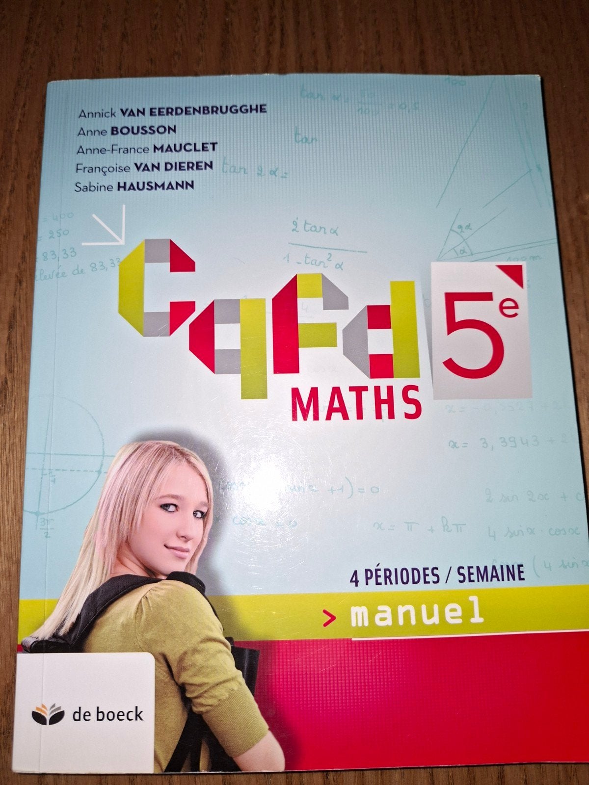 cqfd 5e math, Livres, Enlèvement ou Envoi, Neuf, Secondaire, Mathématiques A