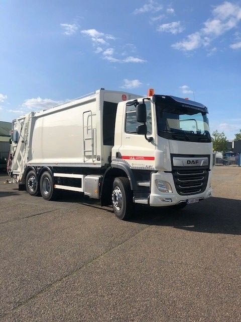 DAF CF 340 FAN6 * 2 Allisson VDK P4000 22M³ + CB Dual² + S, Auto's, Euro 6, Wit, Bedrijf, Diesel