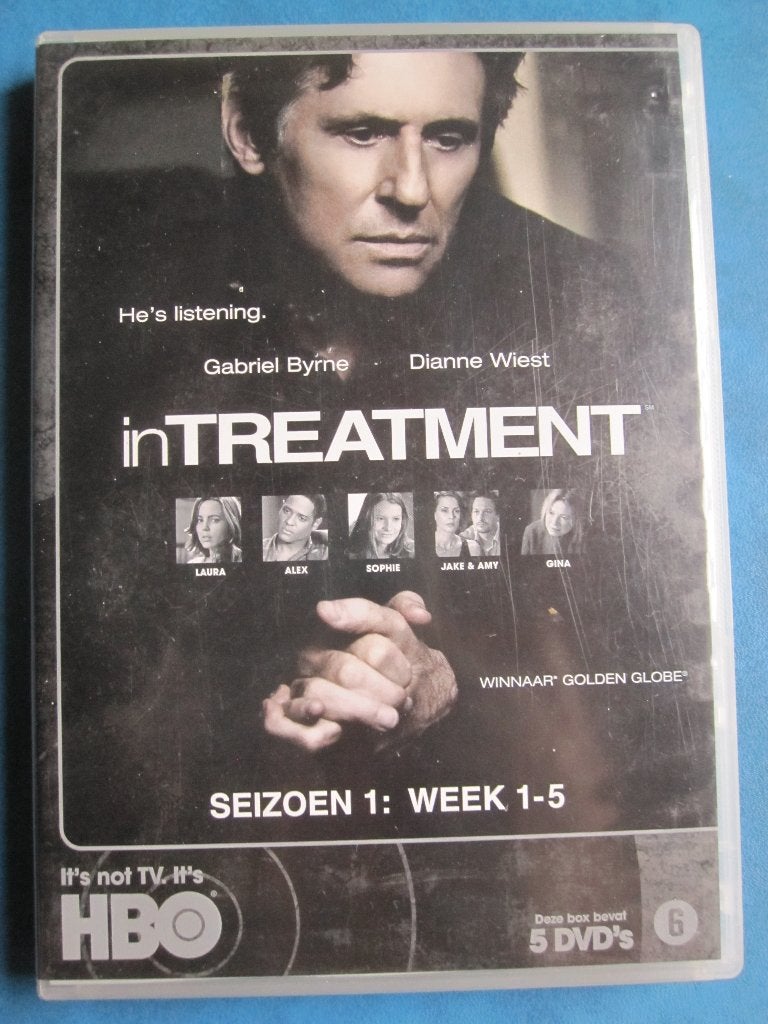 In Treatment Seizoen 1: Week 1-5 (6 disc), Cd's en Dvd's, Dvd's | Tv en Series, Boxset, Drama, Ophalen of Verzenden, Zo goed als nieuw