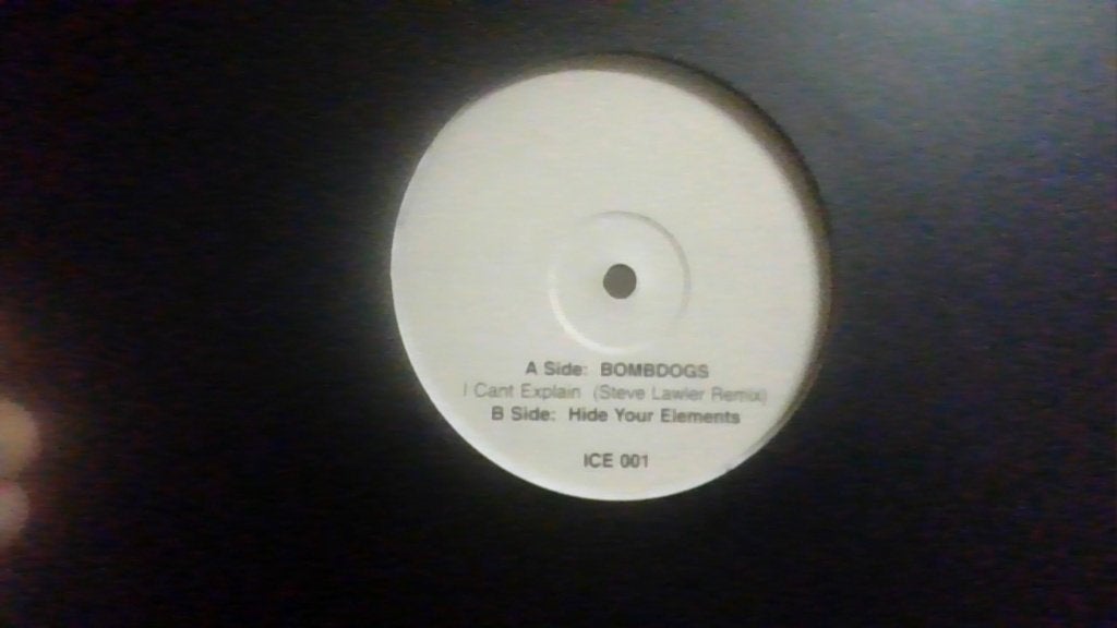 WHITE LABEL ( ICE 001 )., Cd's en Dvd's, Vinyl | Dance en House, Originele persing, Techno of Trance, Ophalen of Verzenden, Zo goed als nieuw