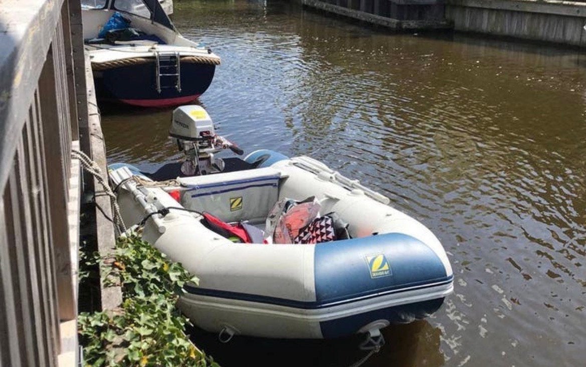 Zodiac 320 5pk honda, Sports nautiques & Bateaux, Enlèvement, Comme neuf