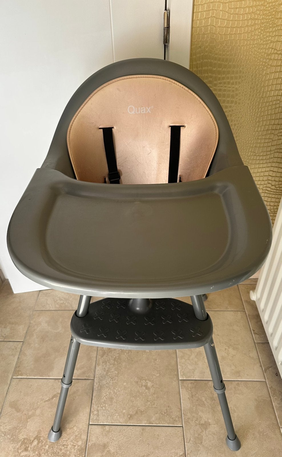 Quax eetstoel, Kinderen en Baby's, Kinderstoelen, Ophalen, Zo goed als nieuw, Meegroeistoel