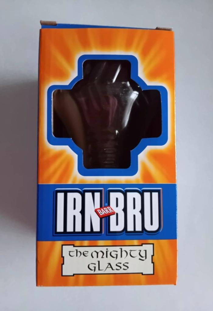 Collectors item: Irn-bru Migthy Glass, Ophalen of Verzenden, Nieuw, Overige typen