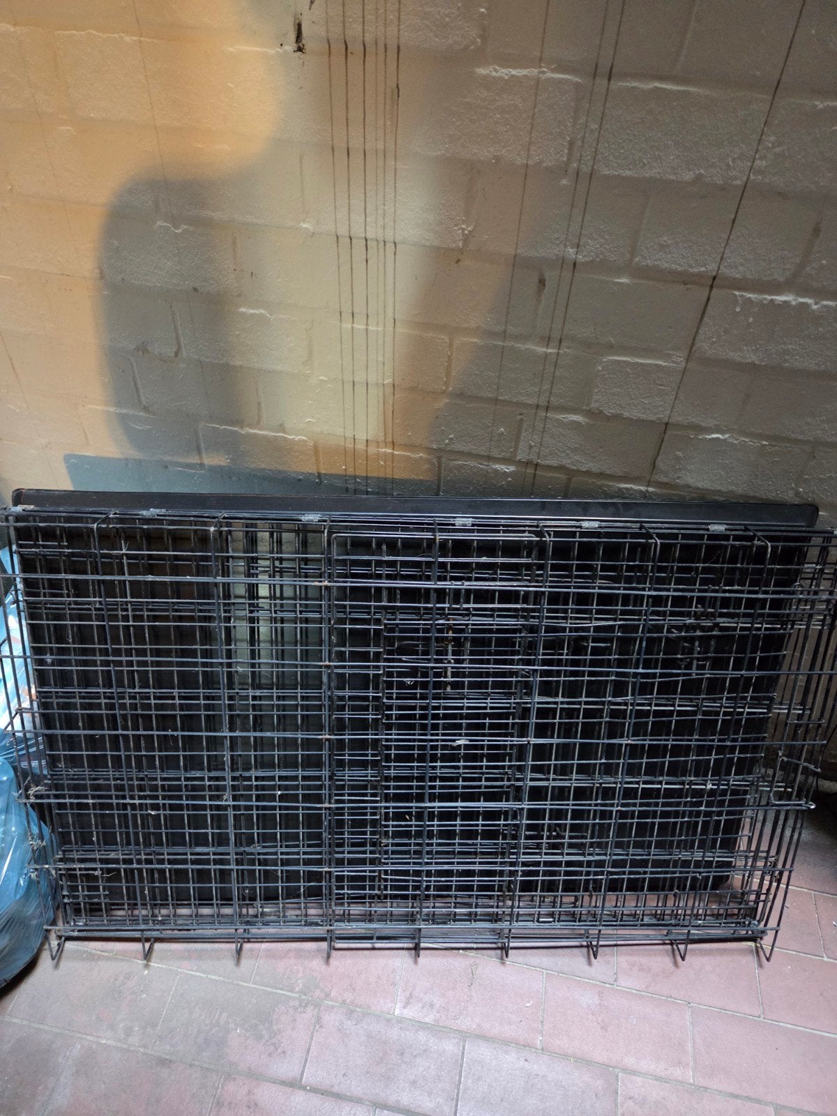 twee honden benchen, Ophalen, Gebruikt, Hondenkennel