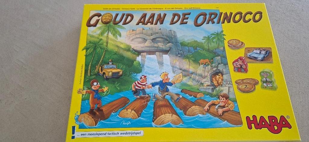 Haba spel. Goud aan de Orinoco. Als nieuw, Hobby en Vrije tijd, Drie of vier spelers, Ophalen of Verzenden, Zo goed als nieuw