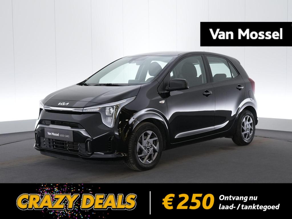 Kia Picanto 1.0 MPI 67 Pulse AMT, Auto's, 4 zetels, Stof, Gebruikt, Zwart