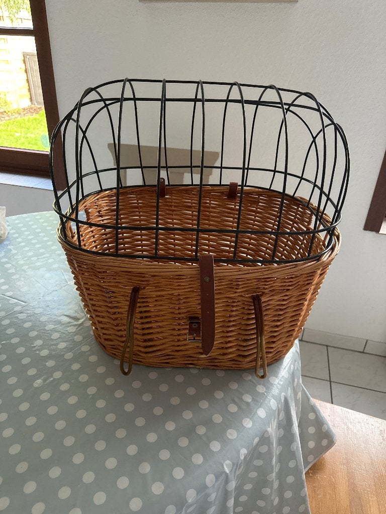 Hondenfietsmand, Ophalen, Zo goed als nieuw, Hondenfietsmand