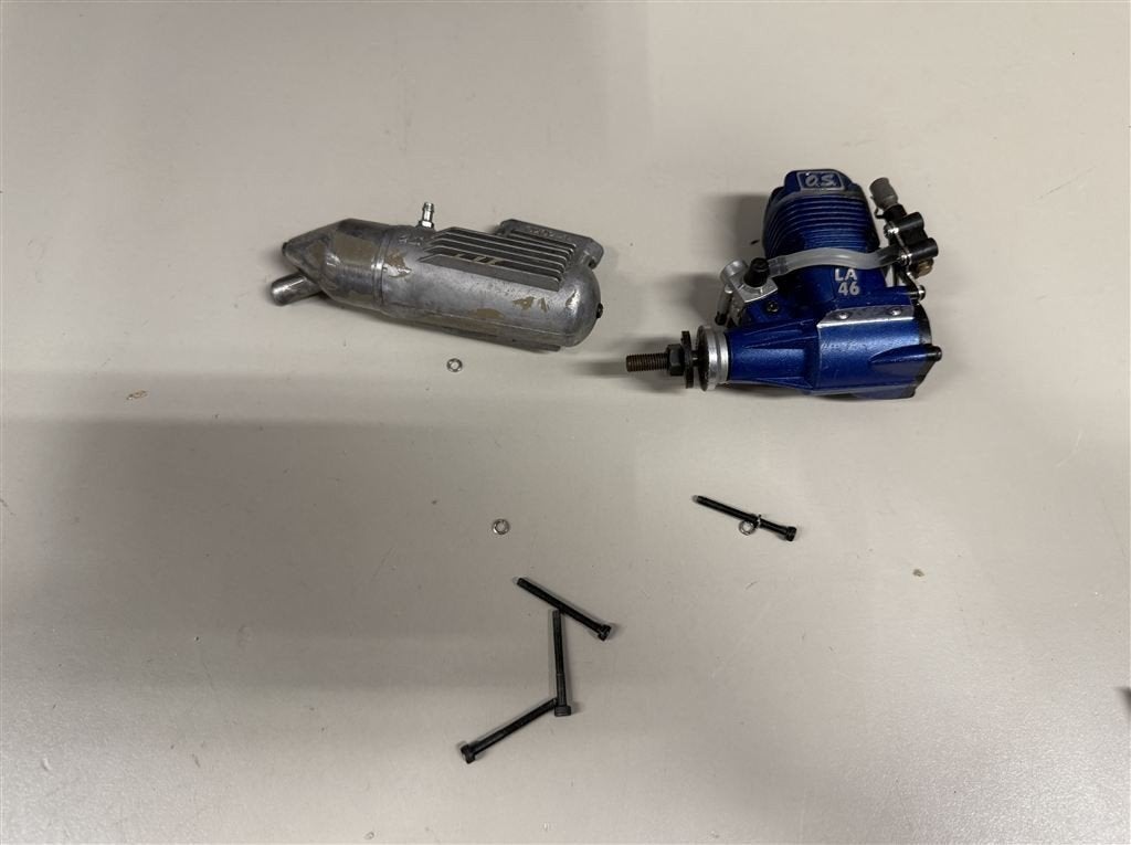 OS46LA O.S. 46LA Nitro tweetaktmotor voor RC-vliegtuigen, Hobby en Vrije tijd, Modelbouw | Radiografisch | Vliegtuigen, Ophalen of Verzenden