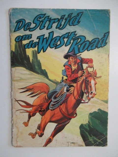 de strijd om de west road........1st.....( 1948 ), Livres, BD, Enlèvement ou Envoi, Utilisé