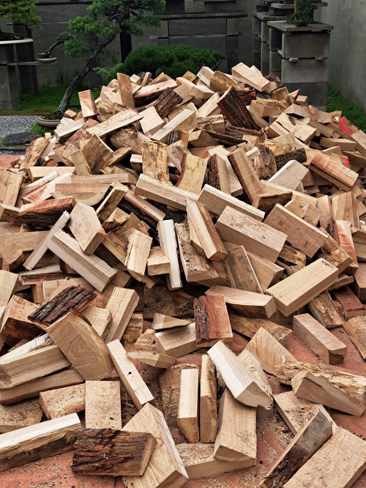BRANDHOUT EIK gesorteerd . gezaagd en gekloven, 3 à 6 m³, Enlèvement ou Envoi, Chêne, Bûches