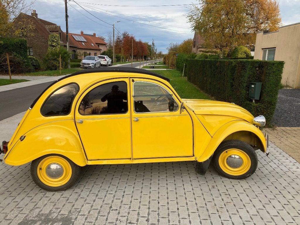 2CV, Auto's, Voorwielaandrijving, 4 deurs, Stof, 602 cc
