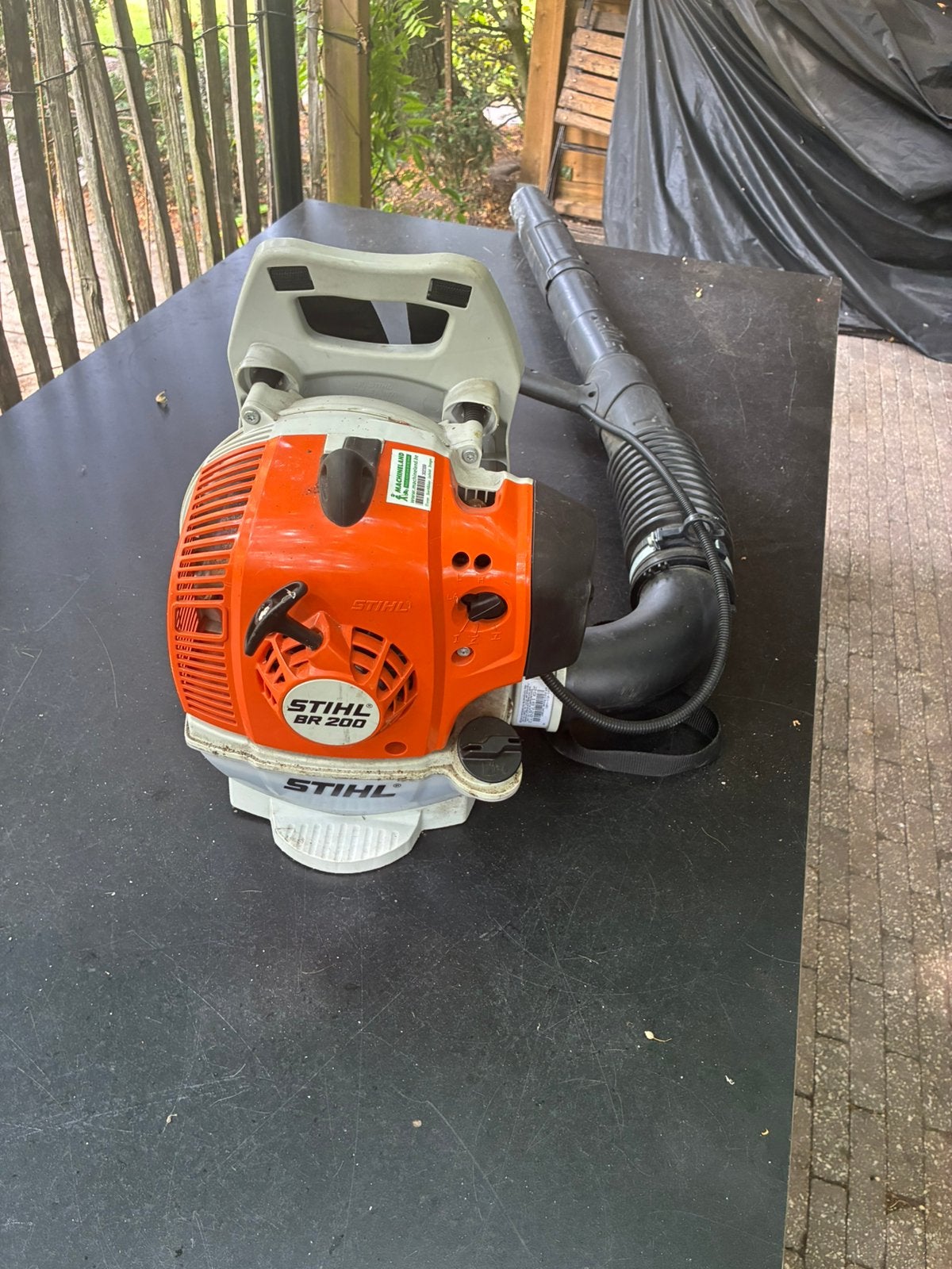 Bladblazer Stihl BR200, Jardin & Terrasse, Souffleurs de feuilles, Enlèvement, Comme neuf