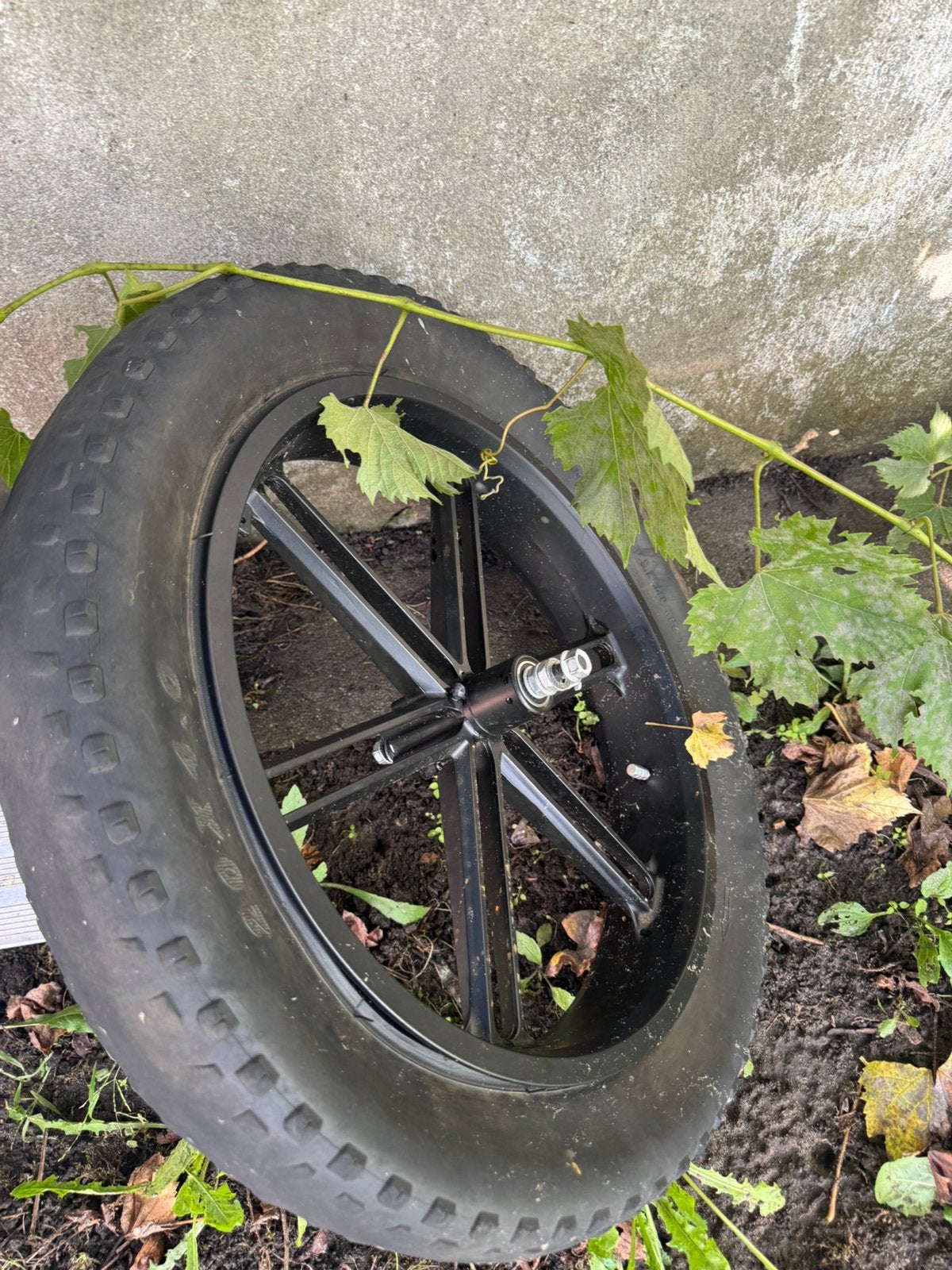 komt met banden,Velg voorkant voor fatbike platte band, Enlèvement, Comme neuf