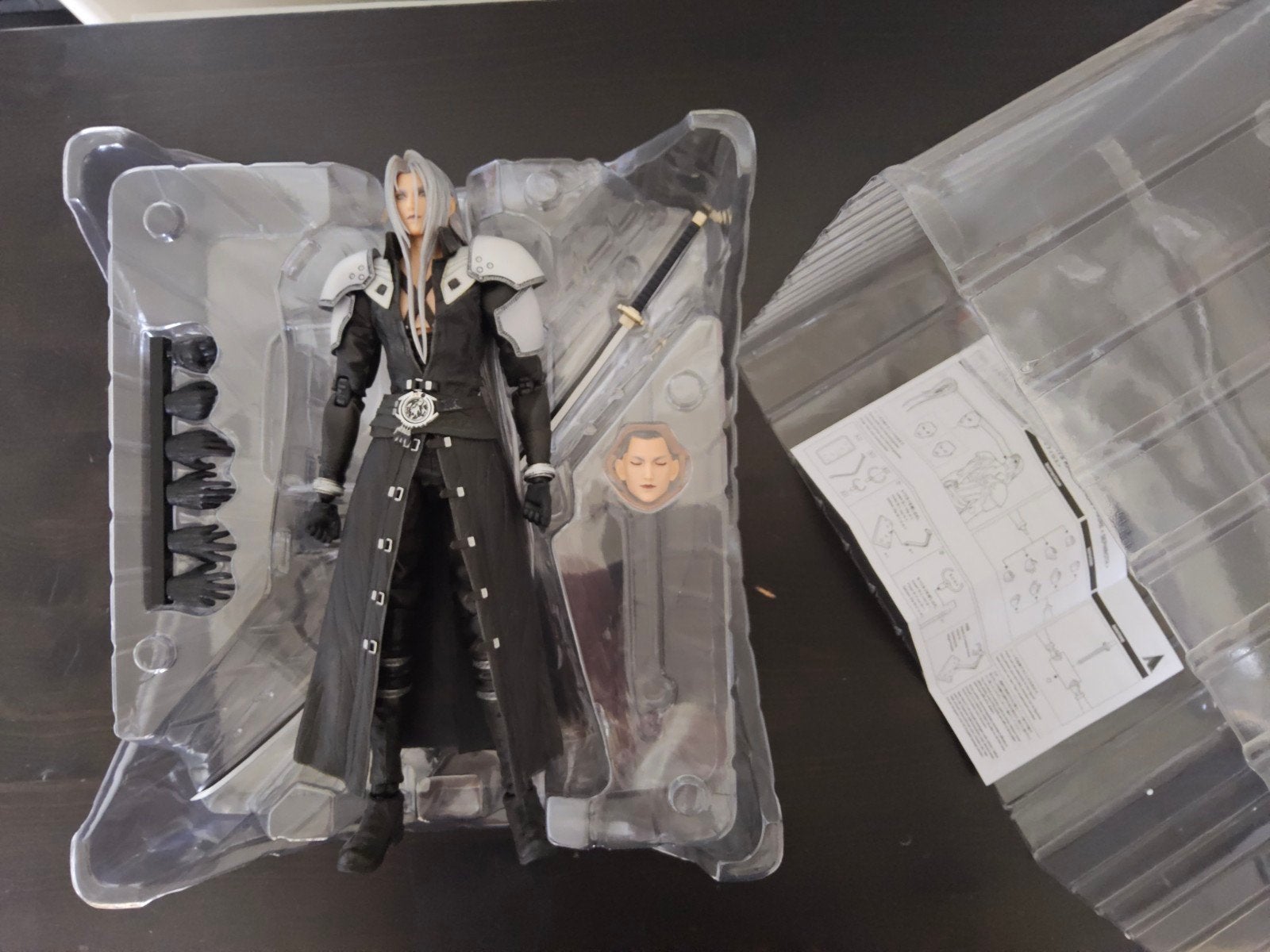 Final Fantasy VII, Play Arts Kai, Sephiroth, Ophalen of Verzenden, Zo goed als nieuw