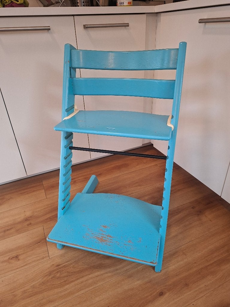 Tripp Trapp Stokke, Ophalen, Gebruikt, Meegroeistoel, Gordel(s)