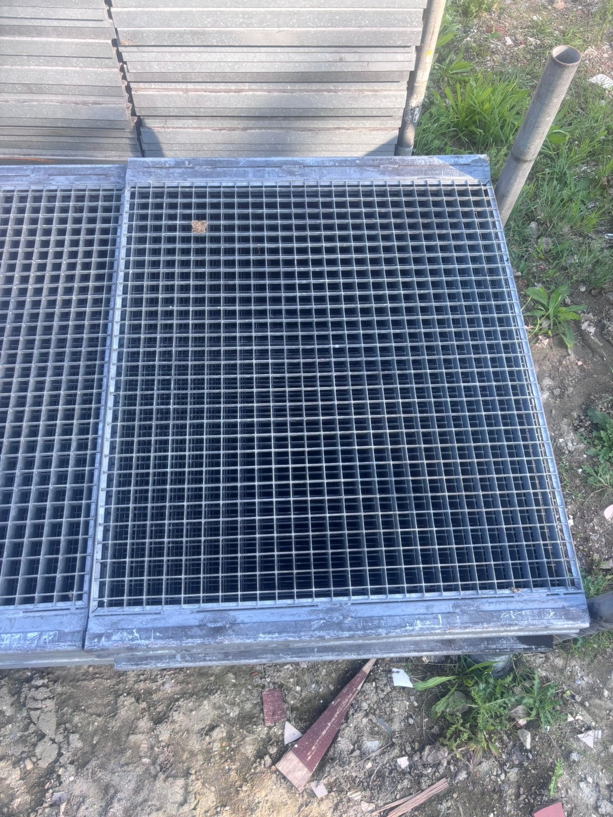Roosters galva voor op pallet stelling 110cm, Doe-het-zelf en Bouw, Ophalen, Zo goed als nieuw
